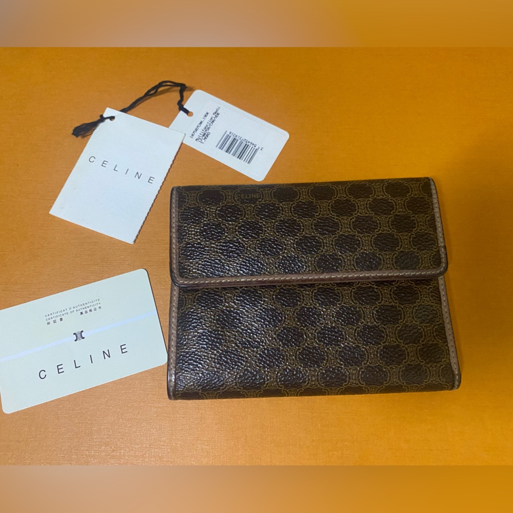 RARE Celine compact wallet